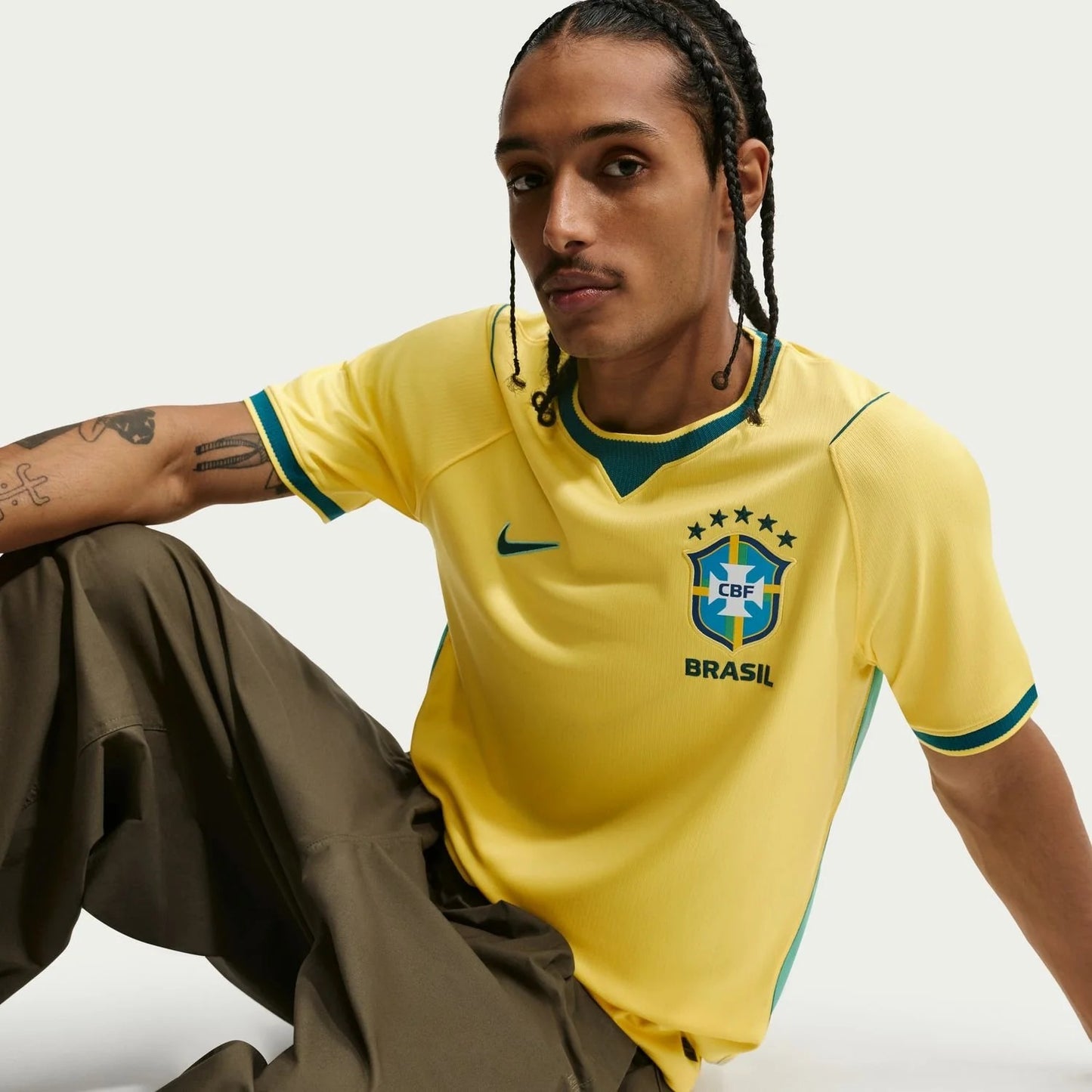 Brazil 26 Home Jersey